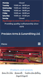 Mobile Screenshot of precisionarms.ca